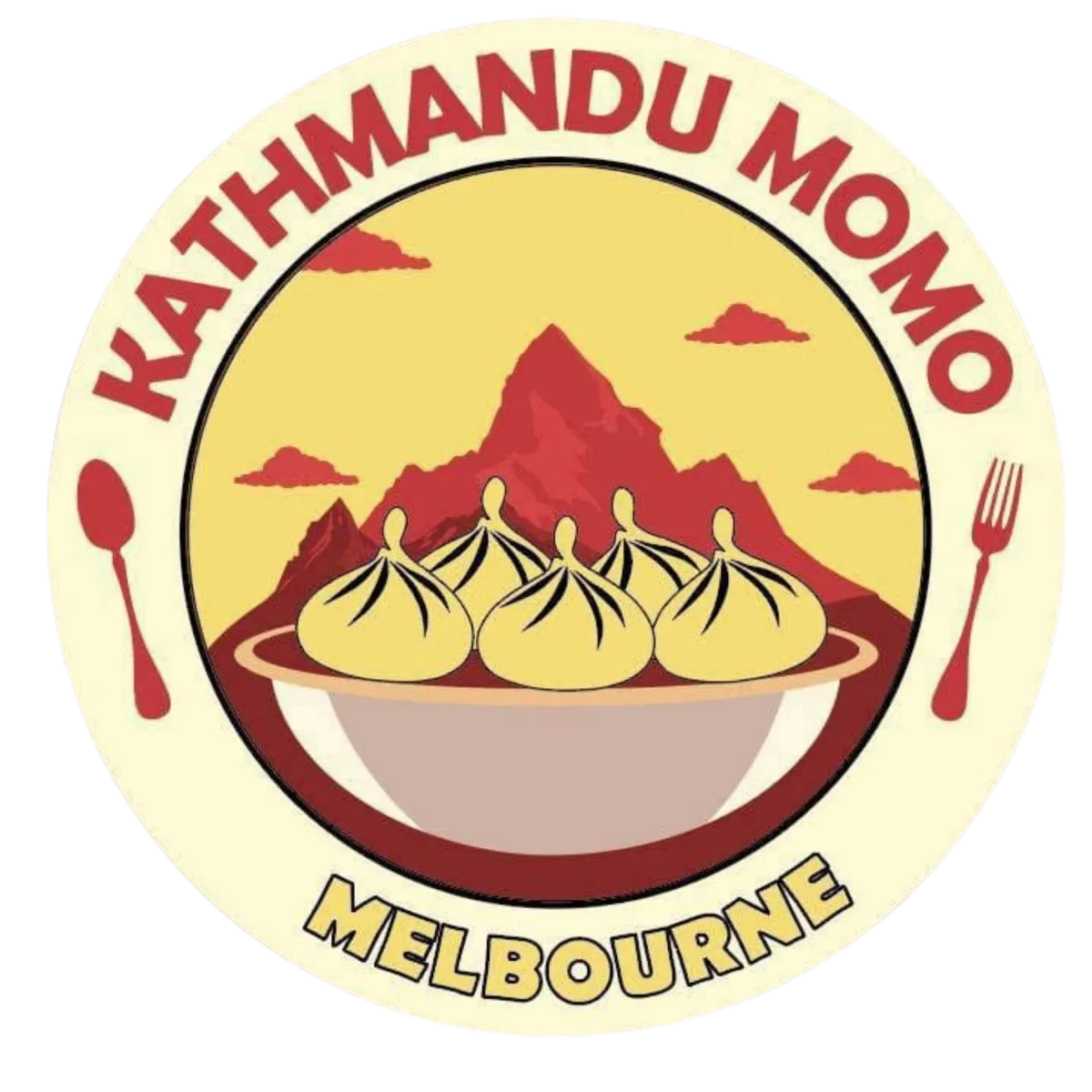 Kathmandu momos-Clayton logo